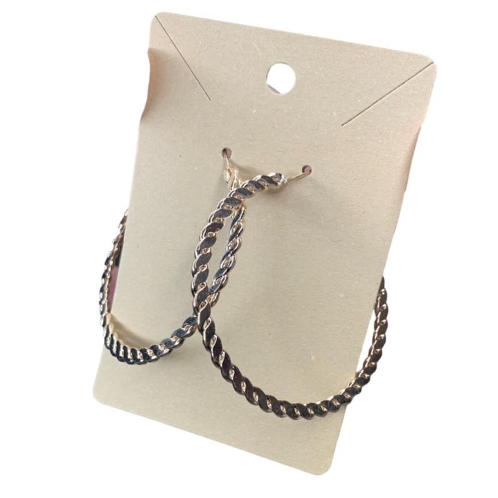 Lager gold hoops